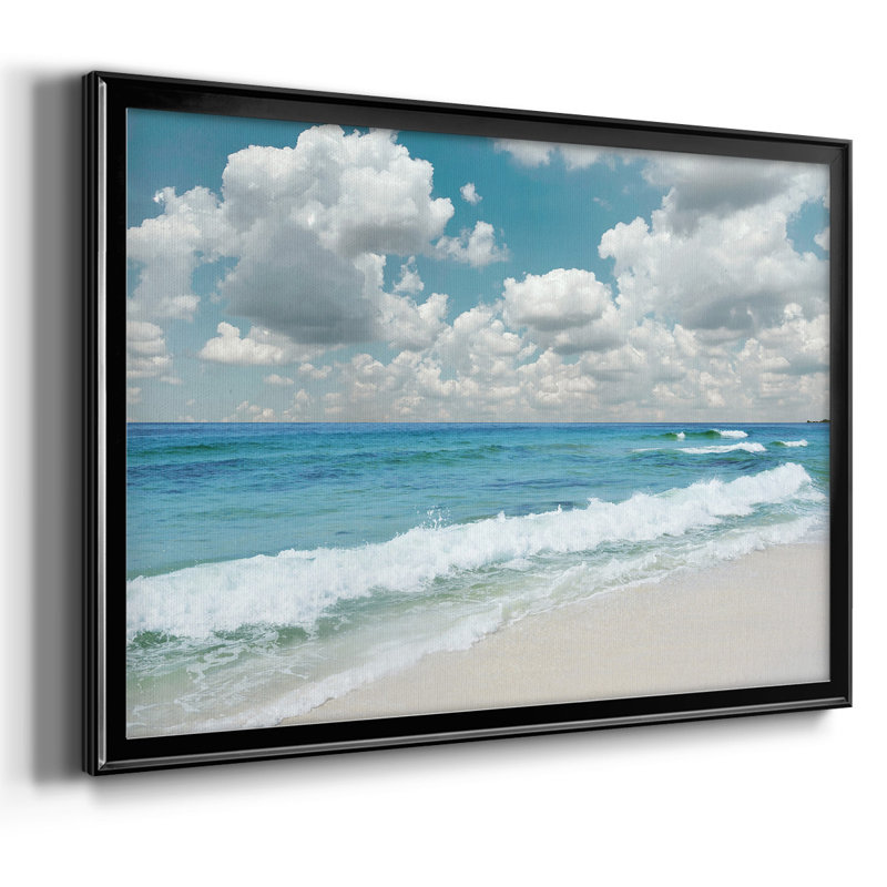 «Beach Bliss», reproduction sur toile, H 18 po x l 26 po x P 1,5 po, Noir