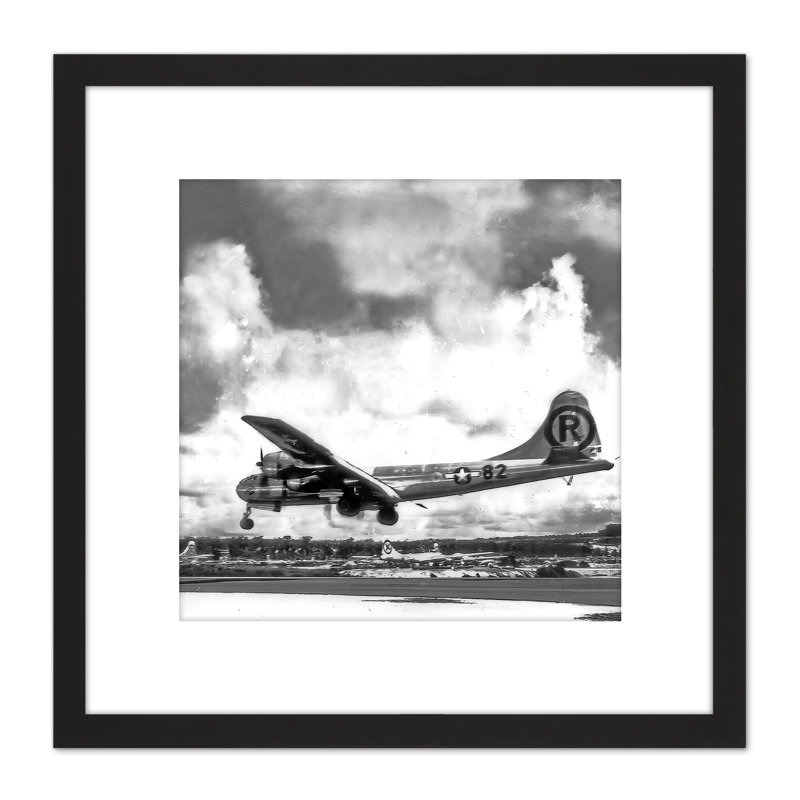 B29 Superfortress Enola Gay After Hiroshima Atomic Raid 1945 - Single Picture Frame Print