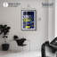 Affiches de Formule 1 «Blue Victory Shadowbox» par Notoriart, cadre noir, 31 x 46-848174325-848174313