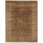 Wool Oriental Area Rug in Brown/Black/Blue