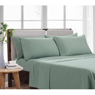 Microfiber Standard Solid Colour Sheet Set