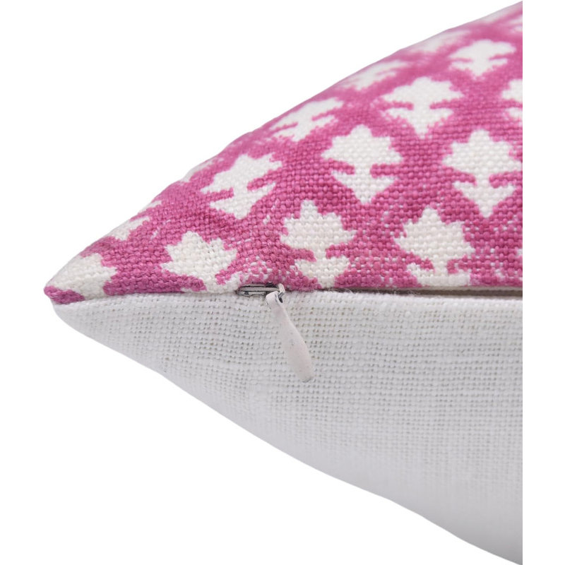 Linen Pillow Cover, 14" x 20", Rectangular, Pink