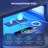  59'' Computer Desk L Shaped Gaming Desk with PC Display Stand Reversible Desk with 4 Drawer-752607647-752607640