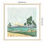 «Hills and Trees» par Jacob q, impression sur bois encadrée-100672076