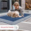 Tapis d'intérieur / extérieur brun clair tissé à la machine Alegre-1990226785-1928280642