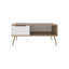 Table Lavelle, salon, brun