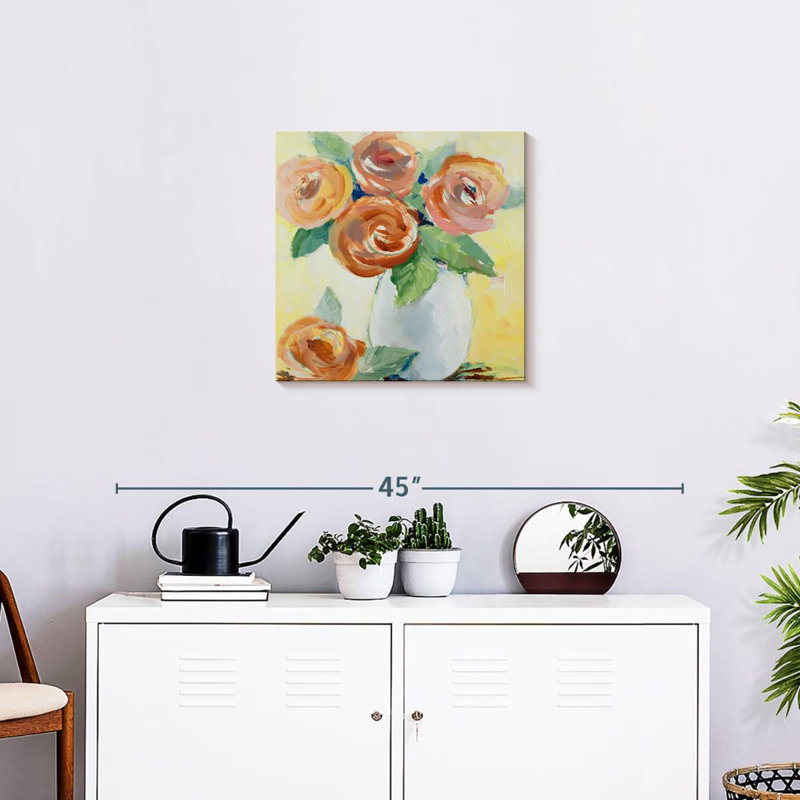 Fleurs Harnek, H 20 po x l 20 po