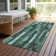 Machine Washable Indoor/Outdoor Christain ACN1307 Sage Rug