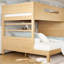 Lit superposé en bois massif avec garde-robe intégré et mur d'escalade, lit multifonctionnel pour enfants-541956148-541956150