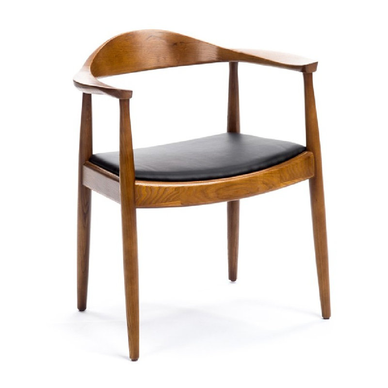 Fauteuil noir / brun Hopedale