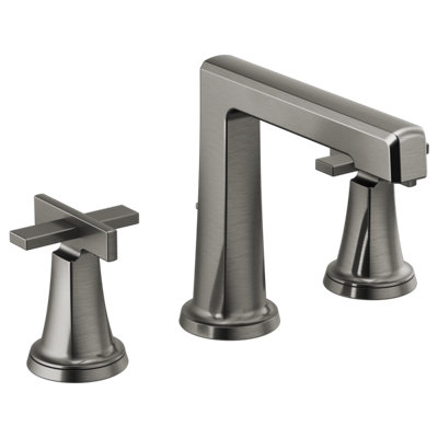 Levoir® Two-Handle Wall Mount Lavatory Faucet - Less Handles