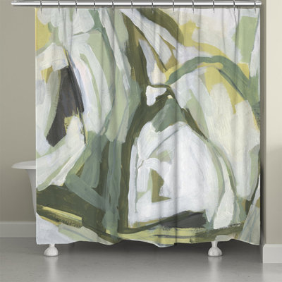 Rideau de douche simple abstrait