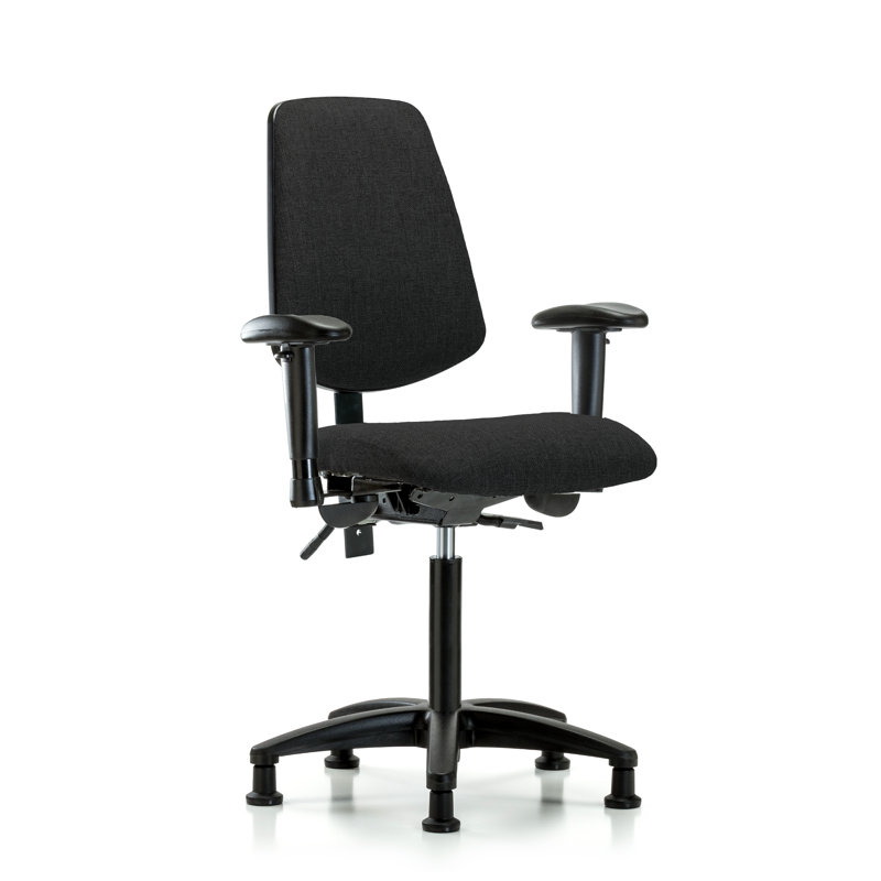 Fauteuil en tissu - Siège inclinable FMBCH,, Oui, Noir, Patins