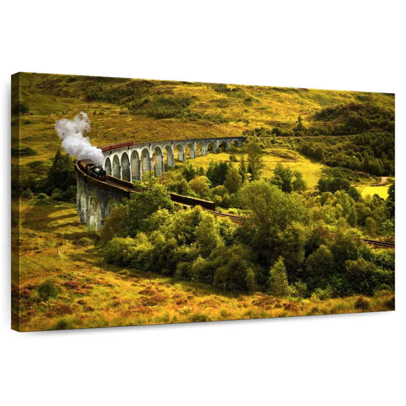 Mehar Jacobite Steam Train, 32" H x 48" W