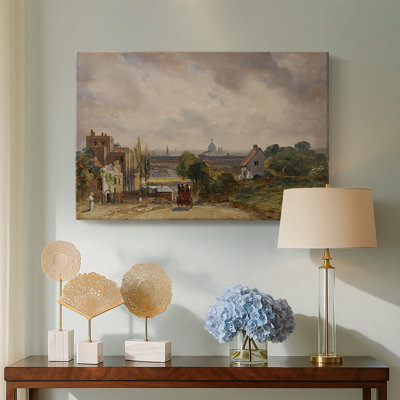 John Constable "Sir Richard Steele's Cottage, Hampstead" - Museum Quality Gallery Wrapped Canvas Wall Art