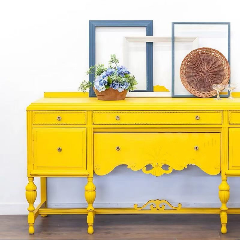 Yellow High-End Sideboard
