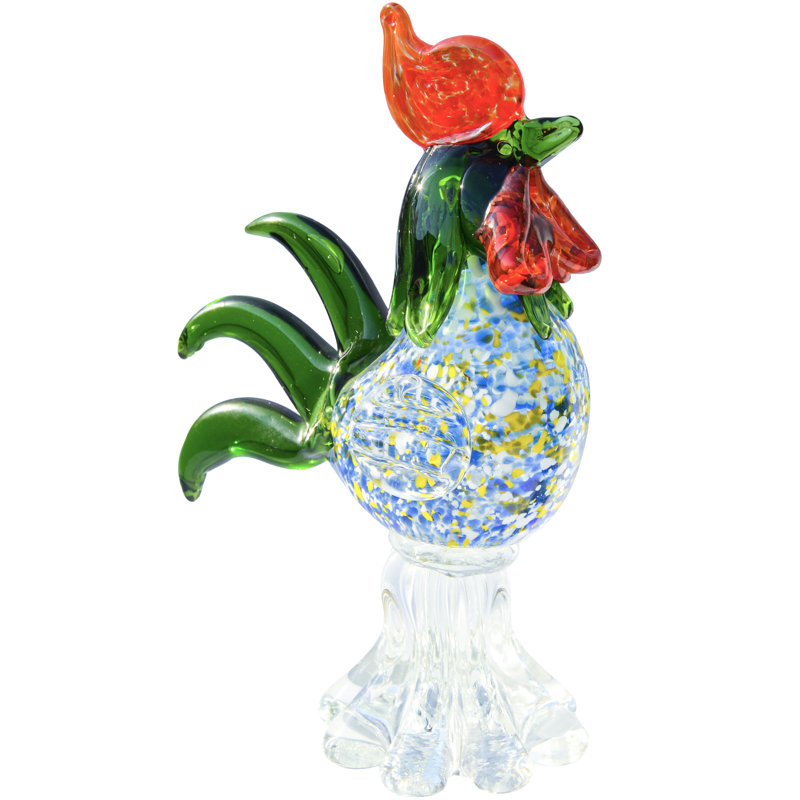 Alfredo Barbini Murano Handmade Glass Animals Hourglass