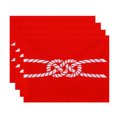 Ensemble de napperons 4 pièces Hancock Carrick Bend
