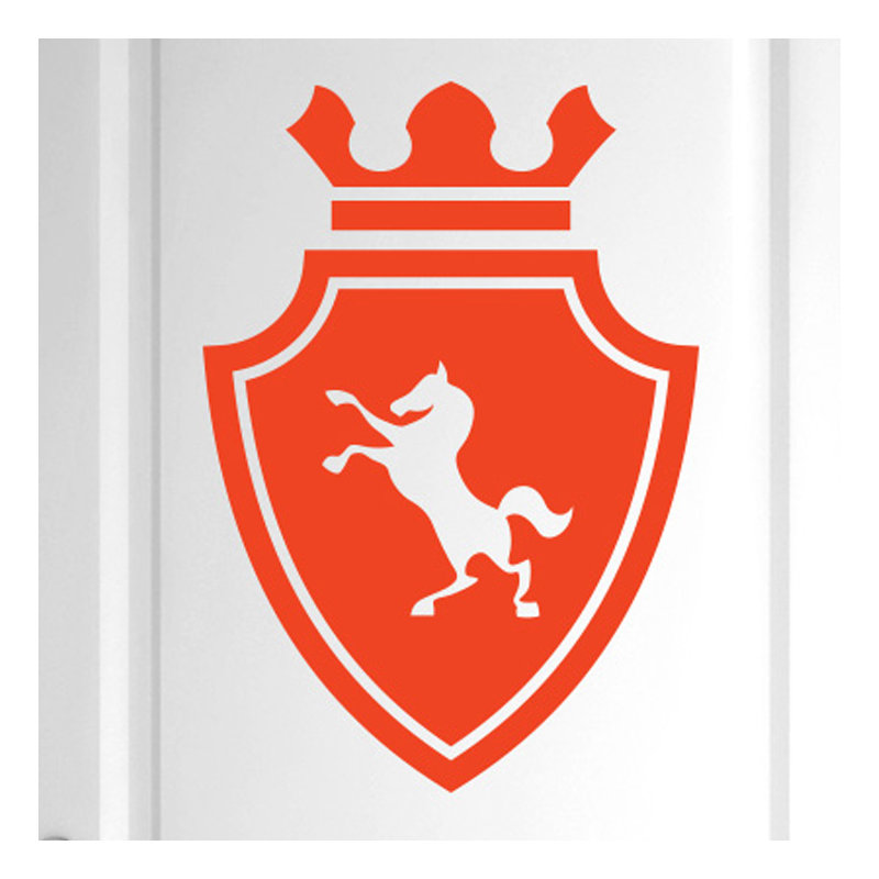 Animals Wall Decal, Orange