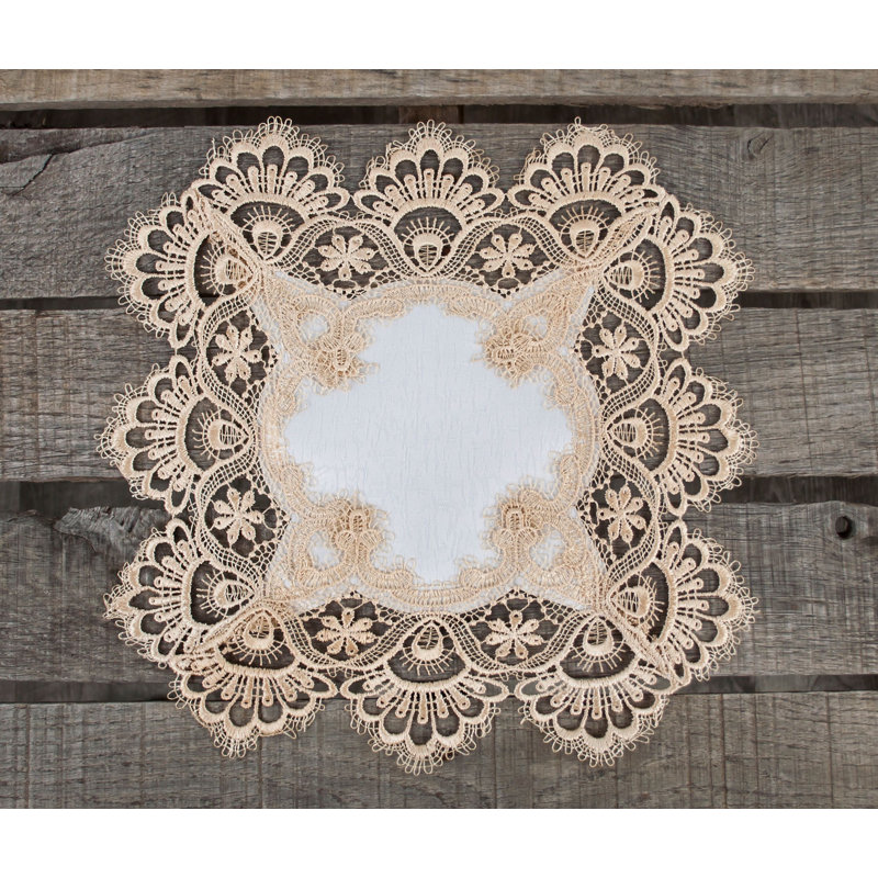 Napperon en tissu jacquard antique européen Colfontaine