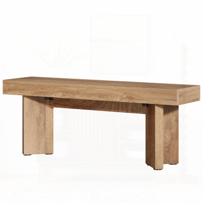 Wooden Entryway Bench
