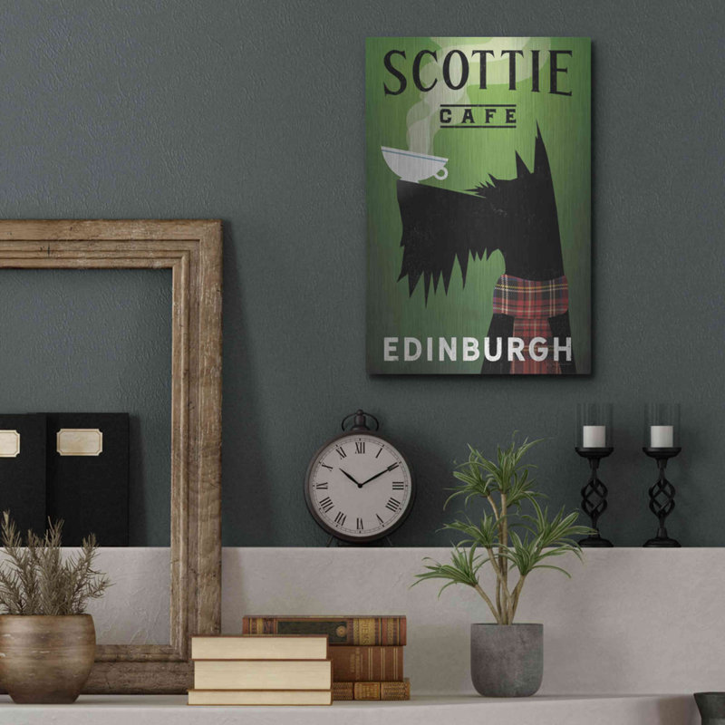 «Scottie Cafe» par Ryan Fowler, H 16 po x l 12 po
