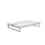 Izelia 21'' Outdoor Aluminum Double Chaise with Table-1034277750-1033955930