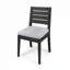 Chaise de patio en bois massif