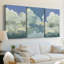 Cumulus Tower I - Toile tendue avec châssis sur mesure - 3 pièces-2016818573