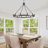 Moomal 12-Light Farmhouse Candle Dimmable Wagon Wheel Chandelier for Living Room Kitchen Island Dining Foyer-983064762-963577711