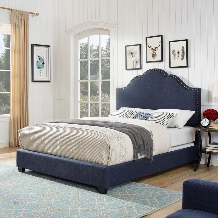 Alcott Hill® Benedict Upholstered Standard Bed & Reviews | Wayfair