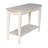 Manatuto 46'' Unfinished Solid Wood Console Table