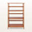 Bibliothèque à 3 sections Morrison Honey Finish pour bureau à domicile, H 41,72 po x l 25,72 po x P 11,74 po
