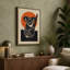 Bold Koala Geometric - Wrapped Canvas-1197457015-1197457020