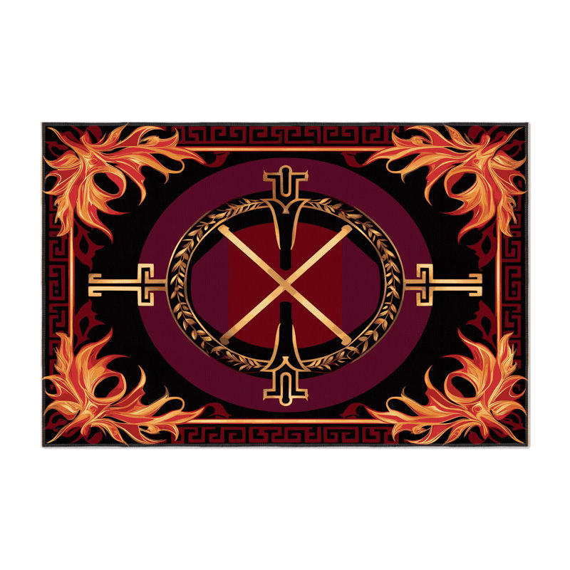 Celestial Brocade Indoor And Outdoor Area Rug, Rectangle 2' x 3'