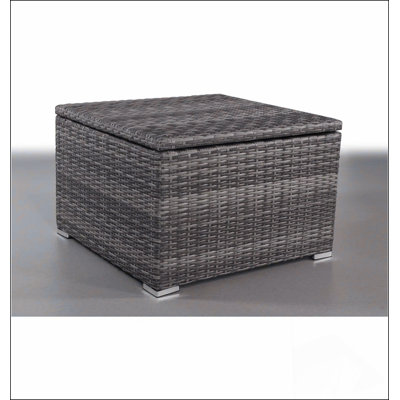 Table de bout de rangement extérieure entièrement assemblée, solutions de tables de bout modernes, collection Compact