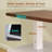 63" Height Adjustable Computer Desk with 3 Drawers Farmhouse Electric Standing Desk-788093027