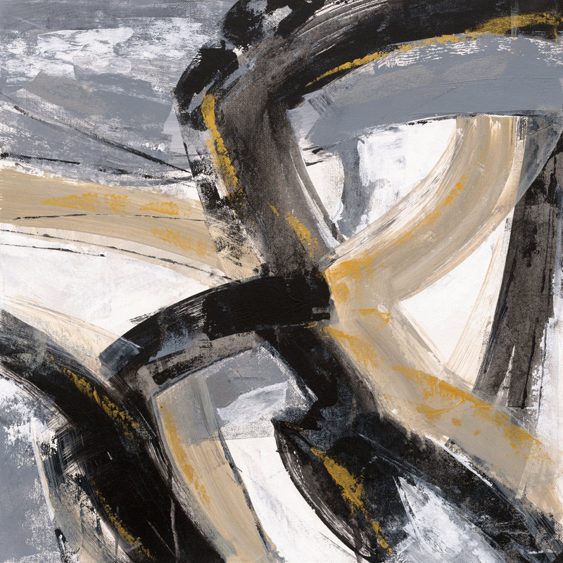 Urban Graffiti II by Silvia Vassileva - Wrapped Canvas Painting, 30cm H x 30cm W x 3.8cm D