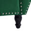 Banc repose-pieds en velours avec rangement amovible