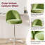 Vanity Desk Chair Dressing Table Chairs Swivel Armless Height Adjustable Foam Padded Bedroom Makeup Office Chair-1120436723-1120436721