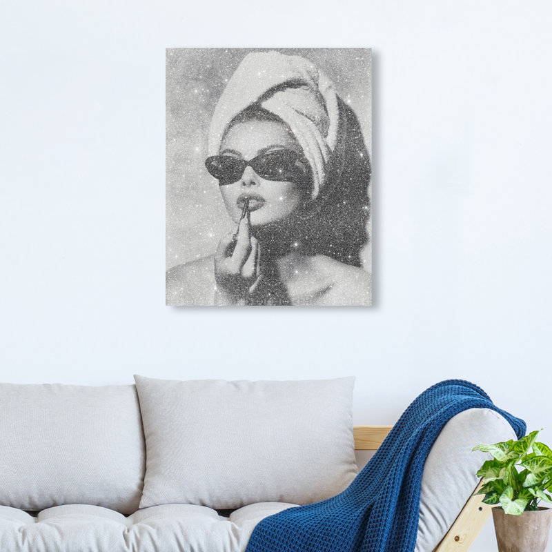 Retro Vanity Vibe Print by Oliver Gal, 16"H x 20"W, Gallery Wrapped