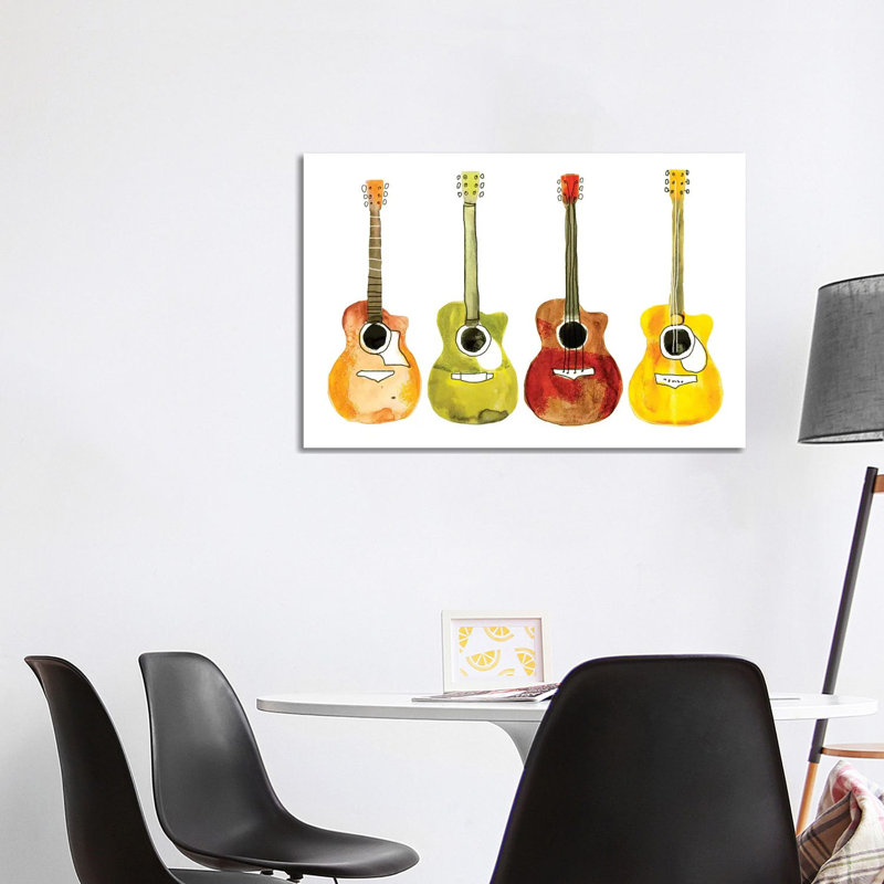 String Band II 1 Piece Wrapped Canvas Wall Art, 101.6 cm H x 66.04 cm W x 3.175 cm D