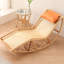 Chaise berçante confortable en rotin-1853323329