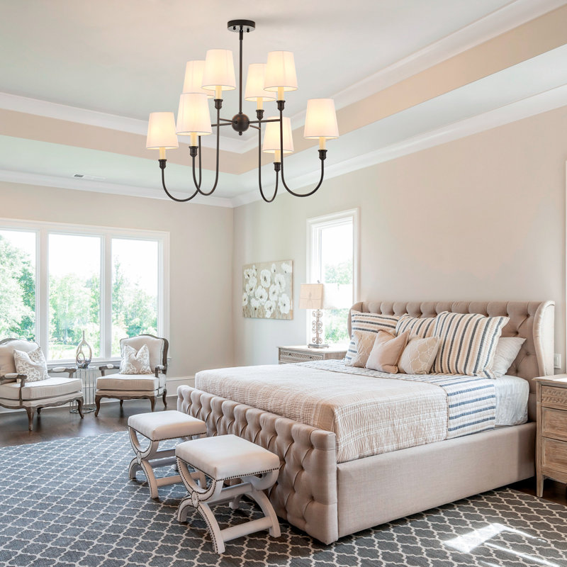 8 - Light Dimmable Classic / Traditional Chandelier