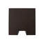 Piédestal en bois noir Bertoia - court-1388311248