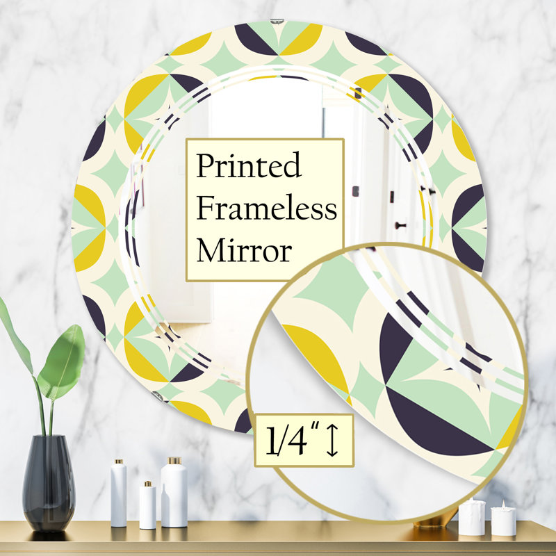 Miroir mural Triple C Diamond V, H 31,5 po x l po