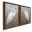 White Heron I - Toile encadrée de qualité supérieure - prête à être accrochée-2041258177-2041258182