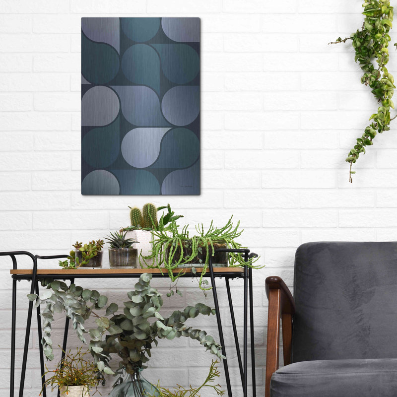 "Boucle géométrique" par Seven Trees Design, H 16 po x l 12 po