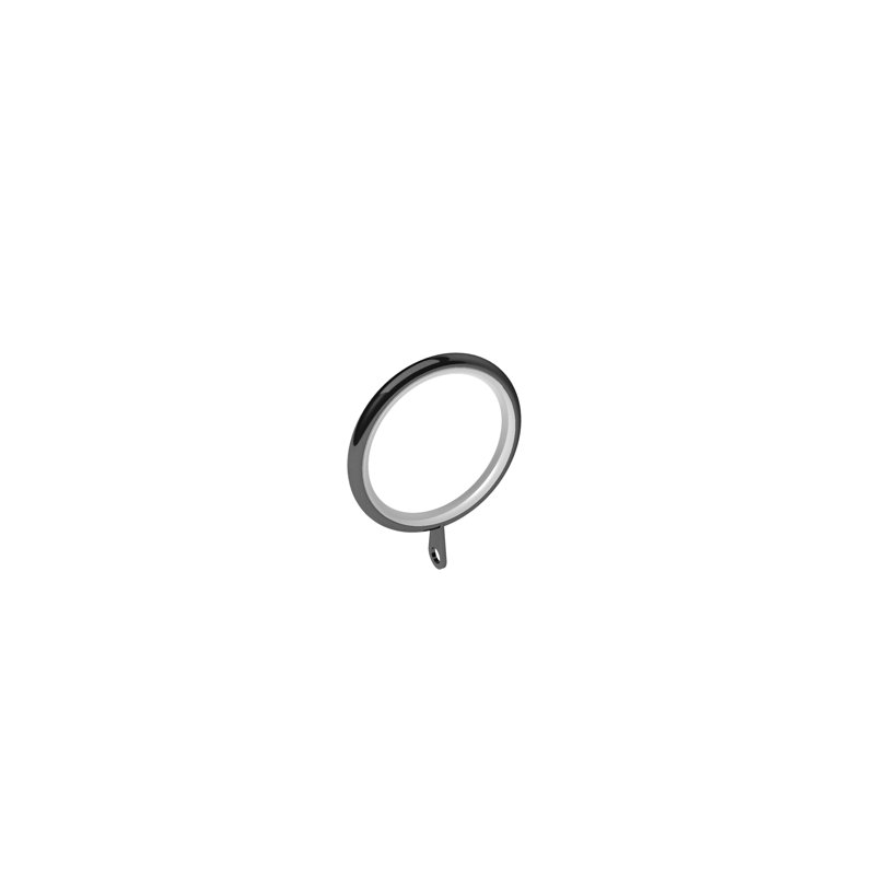Curtain Rings, 2.8cm, Graphite