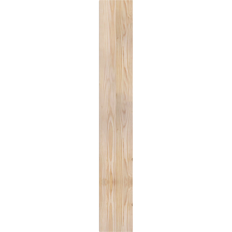 Bloc de bois rustique Thorton, P 30 po x H 42 po, Cèdre rouge de l'Ouest de 6 po (sciage brut)
